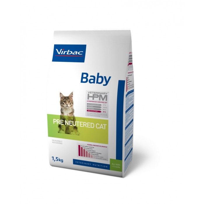 Virbac Baby Pre Neutred 1.5 kg