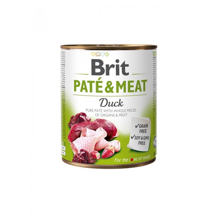 Brit paté et meat duck 800g