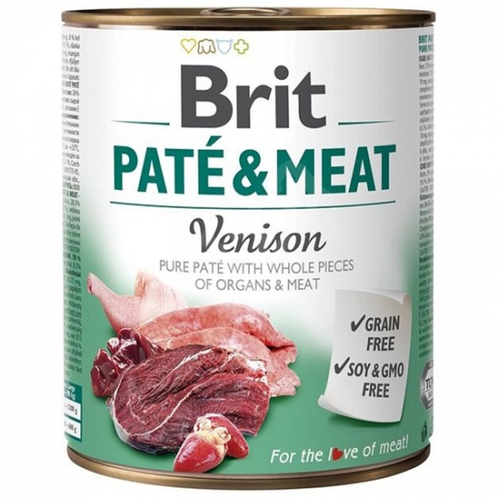 Brit paté & meat venison 800g