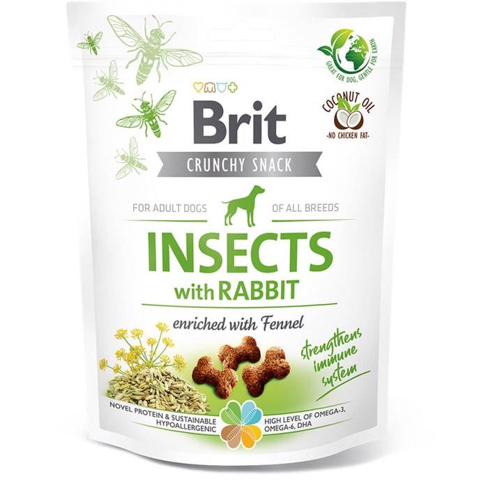 Brit crunchy snack insects...