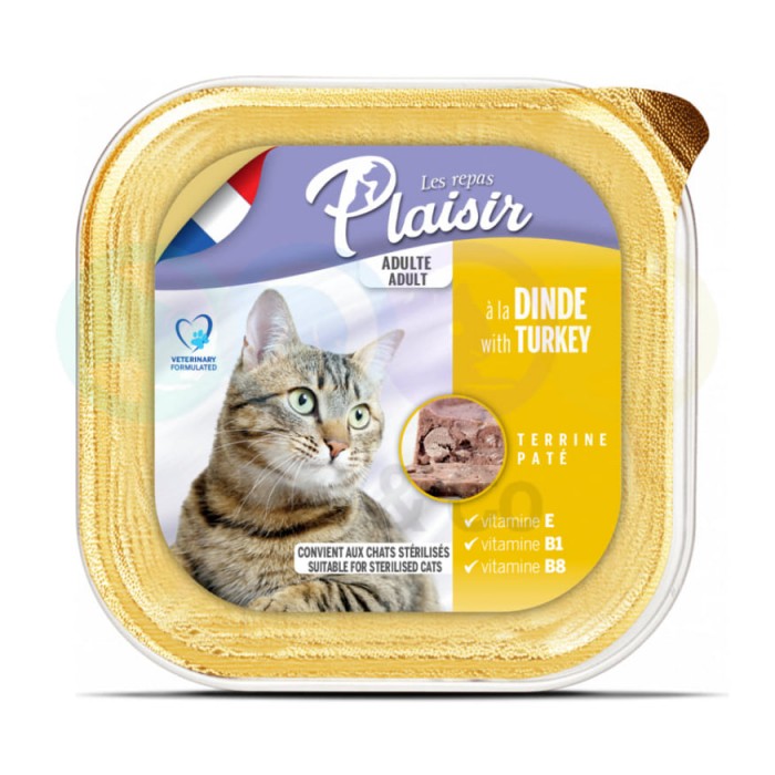 Plaisir chat adulte pâté au...