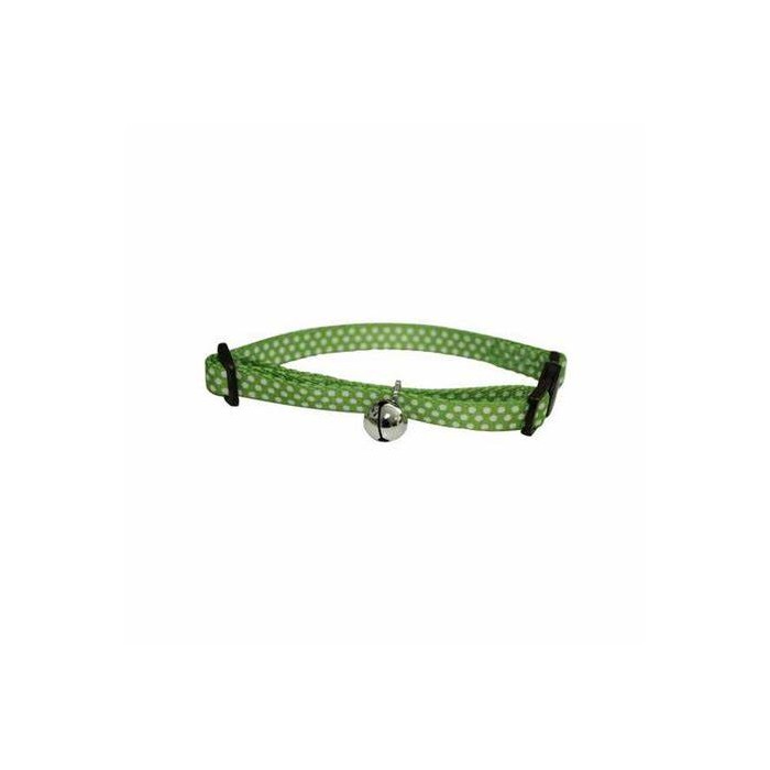 Collier chat vert