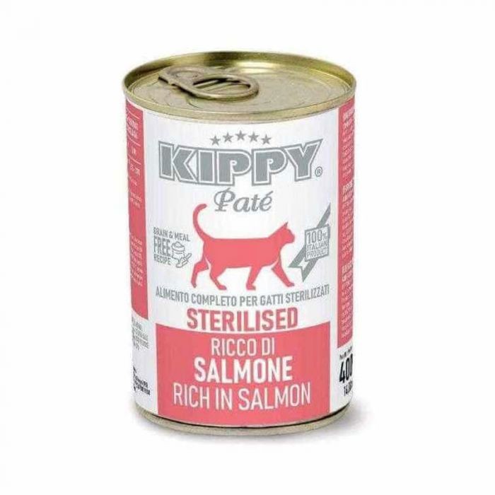 PÂTÉ au saumon kippy chat...