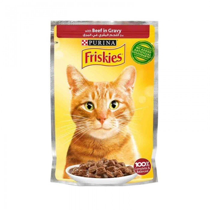 Friskies Pochon au bœuf...