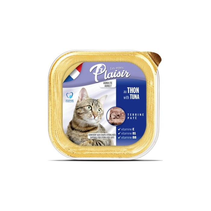 Plaisir chat adulte pâte au...