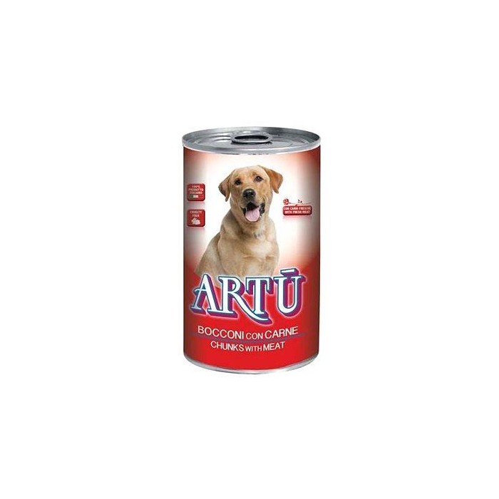 Artu chien en morceaux de...