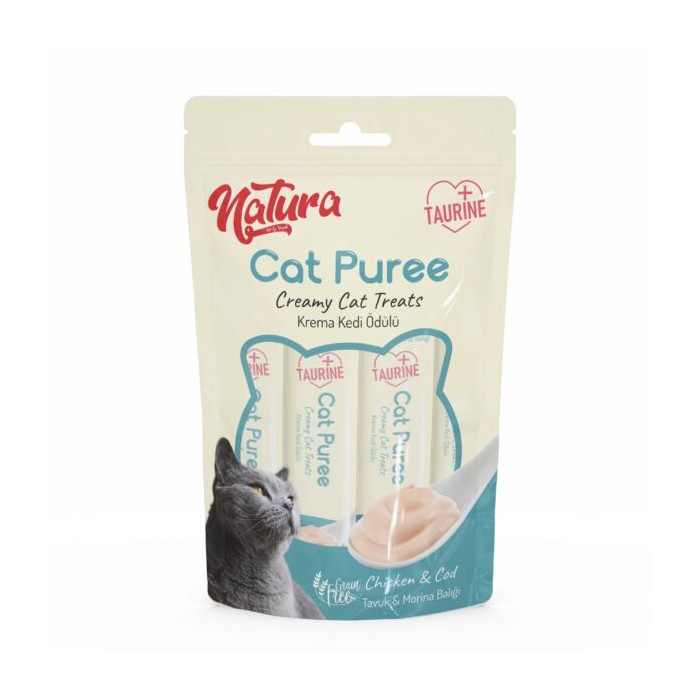 Natura Cat Puree 5 * 12 g