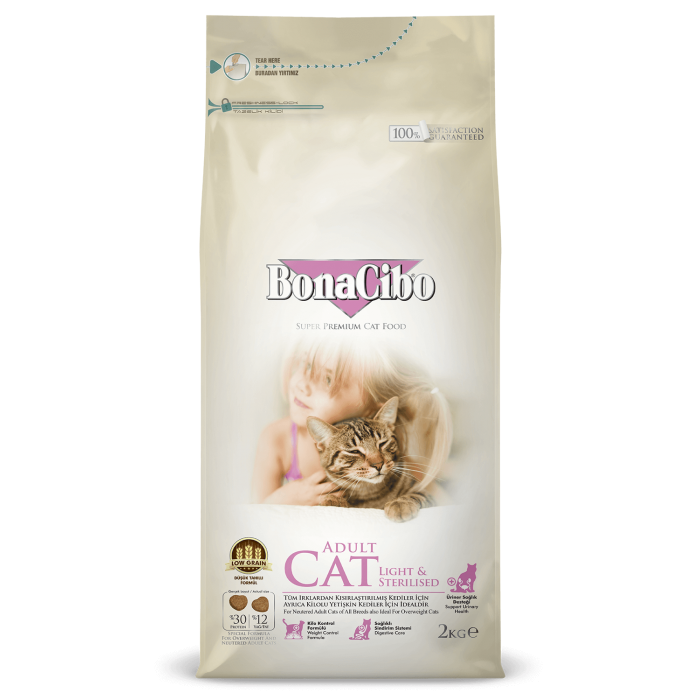 BONACIBO  ADULT CAT LIGHT...