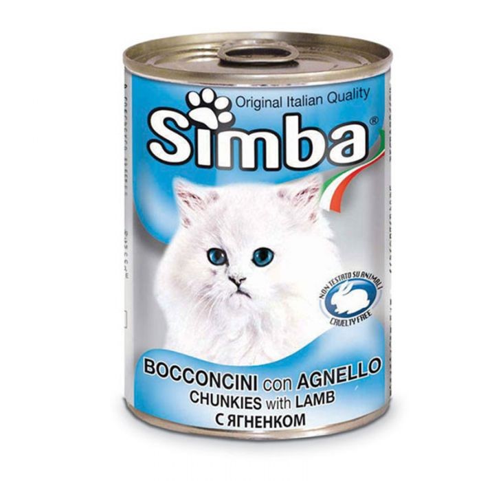 SIMBA CAT AU AGNEAU  415 G